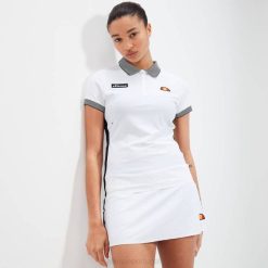 Ellesse berienne polo mulheres branco H6R683 roupas