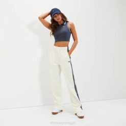 Ellesse calça jance jog mulheres off white H6R6107 roupas