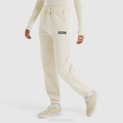 Ellesse calça joe jog mulheres off white H6R6188 roupas