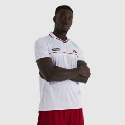 Ellesse camisa polo cruze homens branco H6R6476 roupas