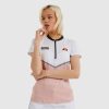 Ellesse camisa polo dorali mulheres rosa H6R6245 roupas