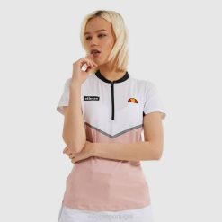 Ellesse camisa polo dorali mulheres rosa H6R6245 roupas