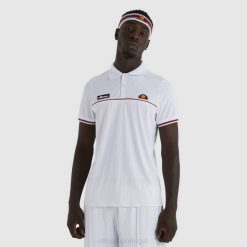 Ellesse camisa polo lin homens branco H6R6477 roupas
