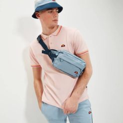Ellesse camisa pólo rooks homens rosa H6R6389 roupas