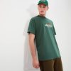 Ellesse camiseta aestas homens verde escuro H6R6347 roupas