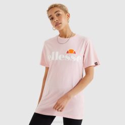 Ellesse camiseta Albany mulheres luz rosa H6R663 roupas