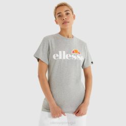 Ellesse camiseta Albany mulheres Margarida cinzenta H6R660 roupas