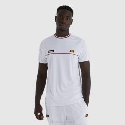 Ellesse camiseta arão homens branco H6R6479 roupas