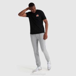 Ellesse camiseta canaletto homens preto H6R6409 roupas