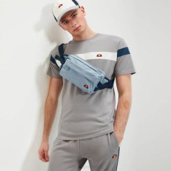 Ellesse camiseta caserio homens cinza H6R6356 roupas