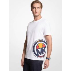 Ellesse camiseta de algodão mk homens logotipo H6R6392 roupas