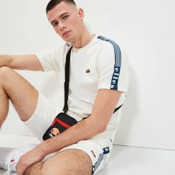 Ellesse camiseta madori homens off white H6R6363 roupas