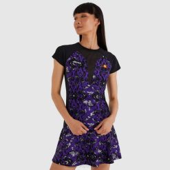 Ellesse camiseta myrcella mulheres toda impressa H6R6202 roupas