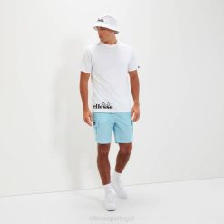 Ellesse camiseta seran homens branco H6R6334 roupas