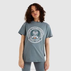 Ellesse camiseta strass mulheres verde H6R6237 roupas