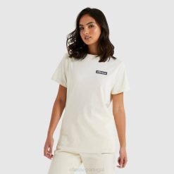 Ellesse camiseta taya mulheres off white H6R6240 roupas