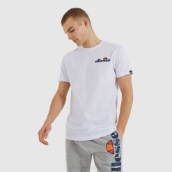 Ellesse camiseta vodu homens branco H6R6408 roupas