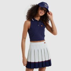Ellesse colete cropped mulheres marinha H6R6213 roupas