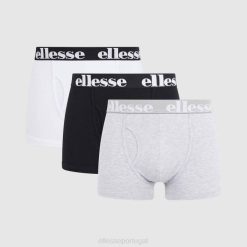 Ellesse hali pacote de 3 baús homens preto/cinza/branco H6R6493 acessórios
