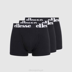 Ellesse hali pacote de 3 baús homens preto H6R6494 acessórios