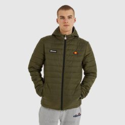 Ellesse jaqueta lombardia homens cáqui H6R6288 roupas