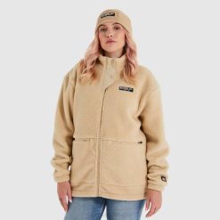 Ellesse jaqueta taburno mulheres bege H6R6167 roupas