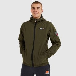 Ellesse jaqueta terrazzo homens cáqui H6R6271 roupas