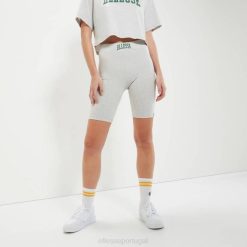 Ellesse Lucini curto mulheres marga cinza claro H6R6142 roupas