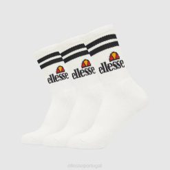Ellesse meias pullo 3pk à moda branco H6R6489 acessórios