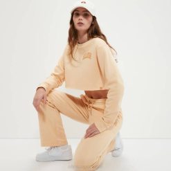 Ellesse moletom canleo mulheres marrom claro H6R640 roupas