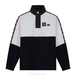 Ellesse moletom de lã Tomorrowland unissex preto H6R646 roupas