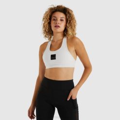 Ellesse sutiã lucciola branco mulheres off white H6R6246 roupas