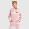 Ellesse torices oh capuz mulheres luz rosa H6R627 roupas