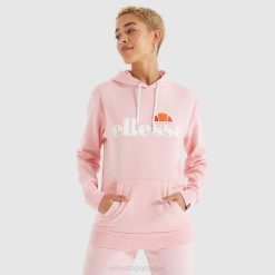 Ellesse torices oh capuz mulheres luz rosa H6R627 roupas