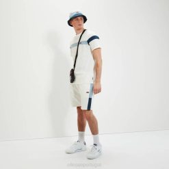 Ellesse turi curto homens off white H6R6434 roupas
